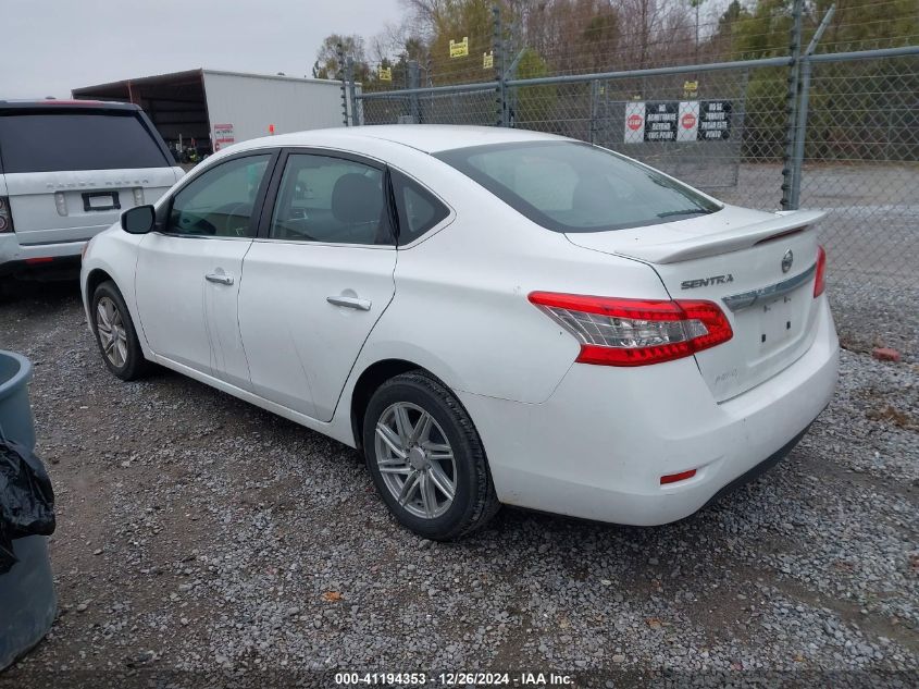 VIN 3N1AB7AP3FY343079 2015 Nissan Sentra, S no.3