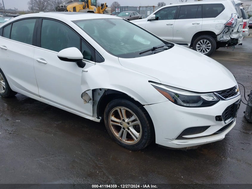 2017 CHEVROLET CRUZE VIN: 1G1BE5SM0H7186626