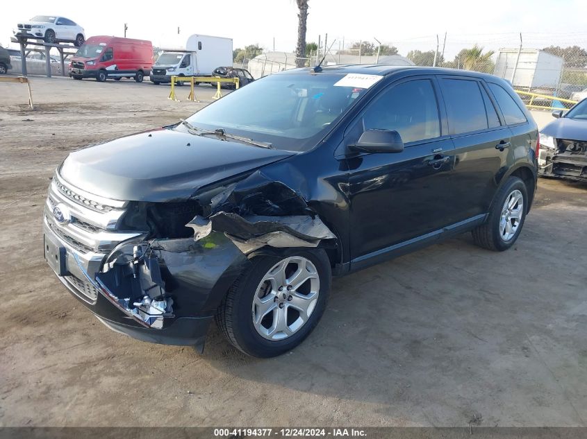 VIN 2FMDK3JC4EBB39880 2014 Ford Edge, Sel no.2