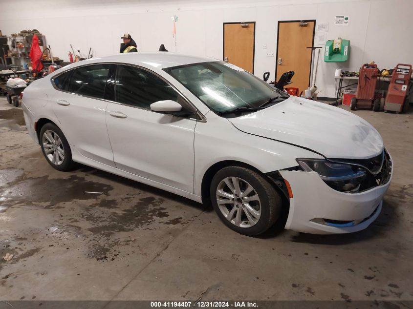 VIN 1C3CCCAG5FN731251 2015 CHRYSLER 200 no.1