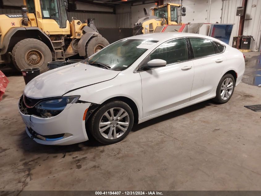 VIN 1C3CCCAG5FN731251 2015 CHRYSLER 200 no.2