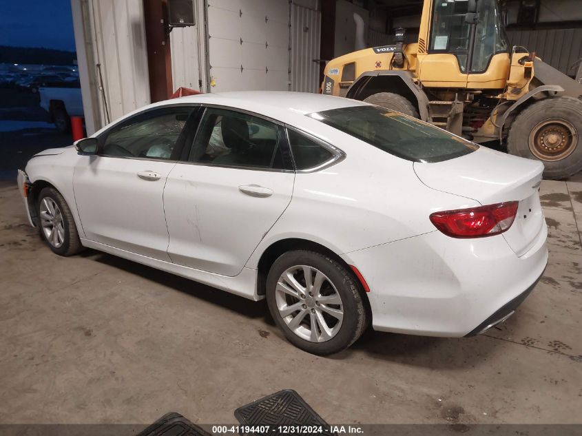 VIN 1C3CCCAG5FN731251 2015 CHRYSLER 200 no.3