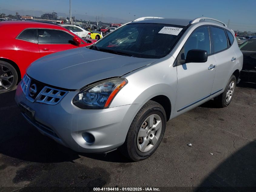 VIN JN8AS5MT4FW665946 2015 Nissan Rogue, Select S no.2