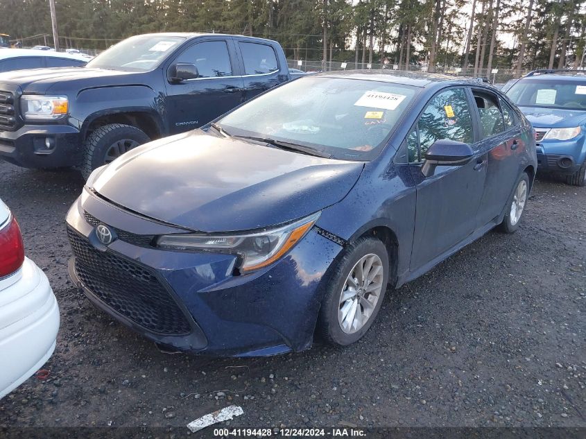 2022 TOYOTA COROLLA LE - 5YFVPMAE8NP345485