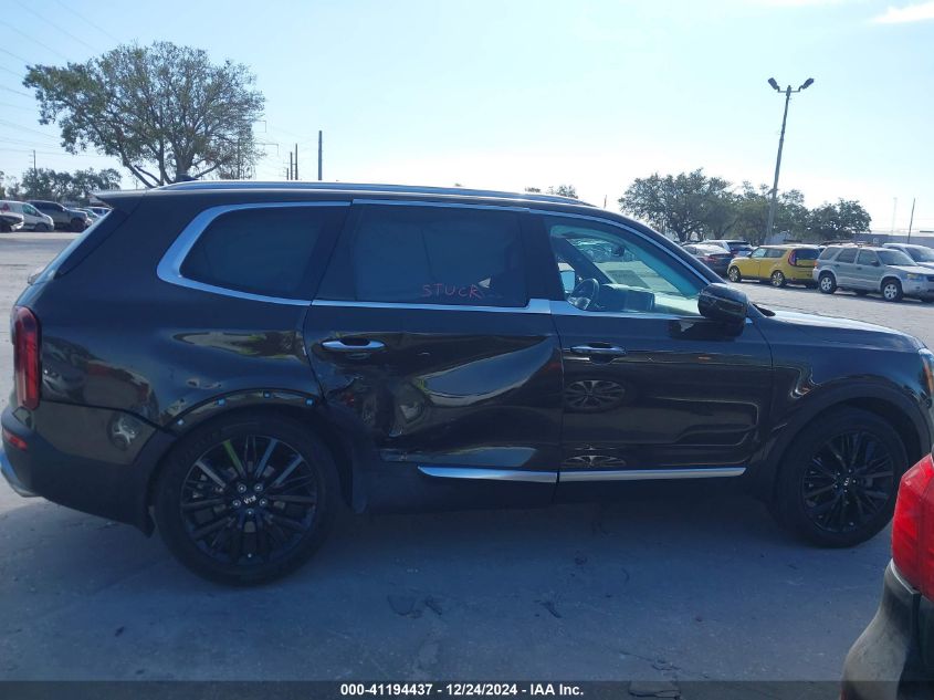 2021 Kia Telluride Sx VIN: 5XYP5DHC7MG165033 Lot: 41194437