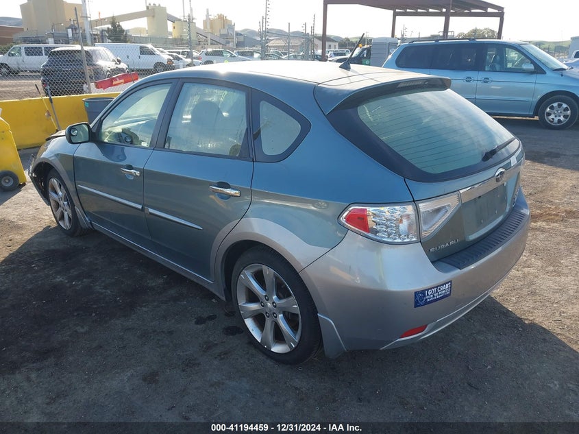 2009 SUBARU IMPREZA VIN: JF1GH63679H811051