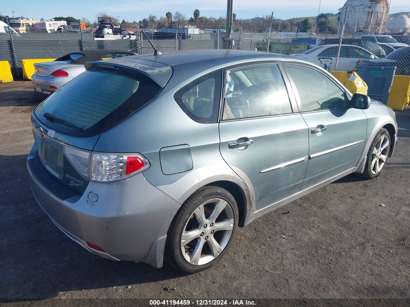 2009 SUBARU IMPREZA VIN: JF1GH63679H811051