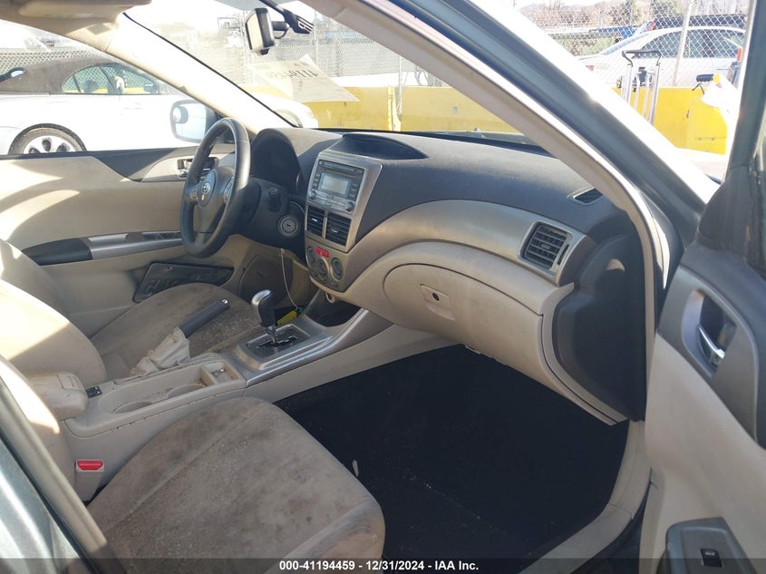 2009 SUBARU IMPREZA VIN: JF1GH63679H811051