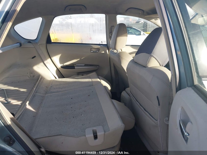 2009 SUBARU IMPREZA VIN: JF1GH63679H811051