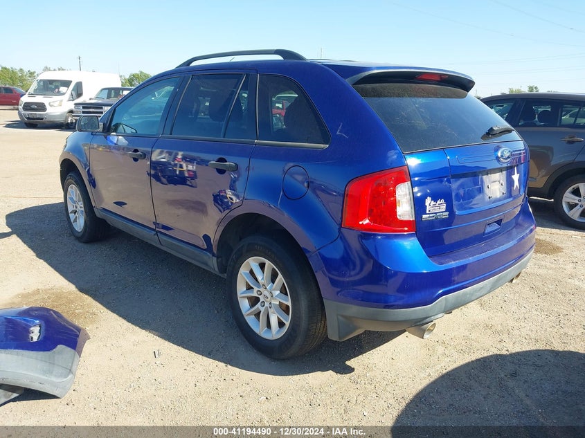 2014 FORD EDGE VIN: 2FMDK3GC8EBB63963