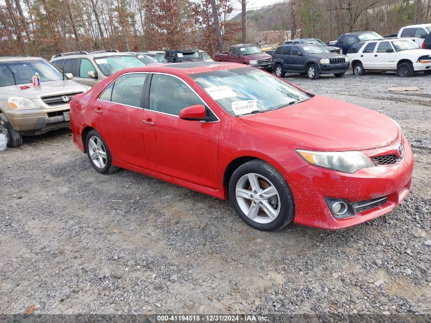 VIN 4T1BF1FK7DU656907 2013 Toyota Camry, SE no.1