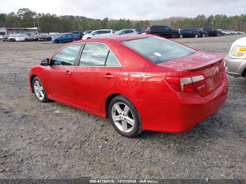 VIN 4T1BF1FK7DU656907 2013 Toyota Camry, SE no.3