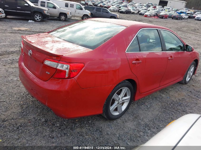 VIN 4T1BF1FK7DU656907 2013 Toyota Camry, SE no.4