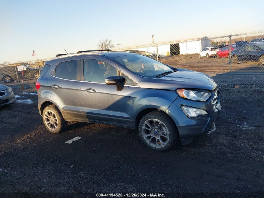 2021 Ford Ecosport Titanium VIN: MAJ6S3KL7MC452549 Lot: 41194525