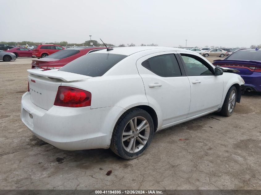 VIN 1C3CDZAB6EN130319 2014 DODGE AVENGER no.4