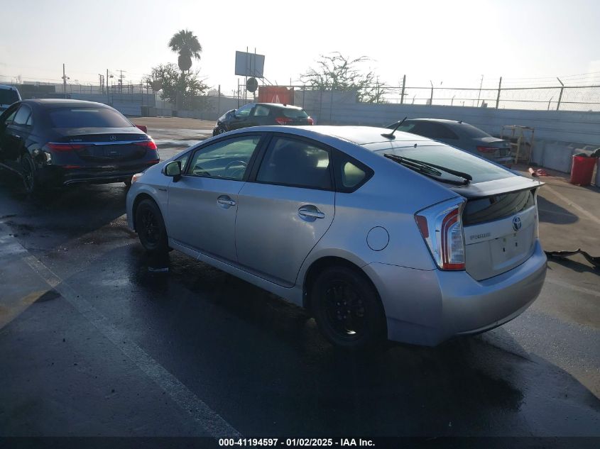 VIN JTDKN3DU4F1903599 2015 Toyota Prius, Four no.3