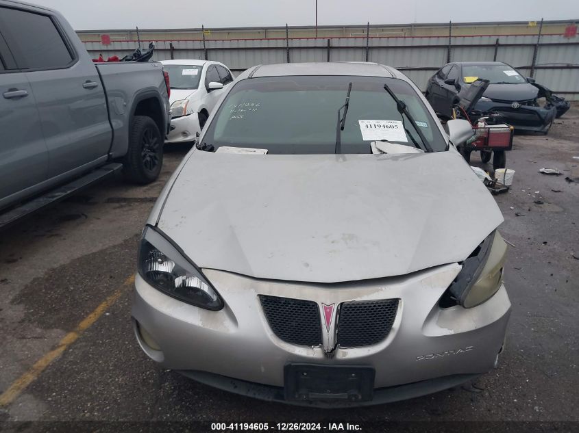 2006 Pontiac Grand Prix VIN: 2G2WP552161310804 Lot: 41194605