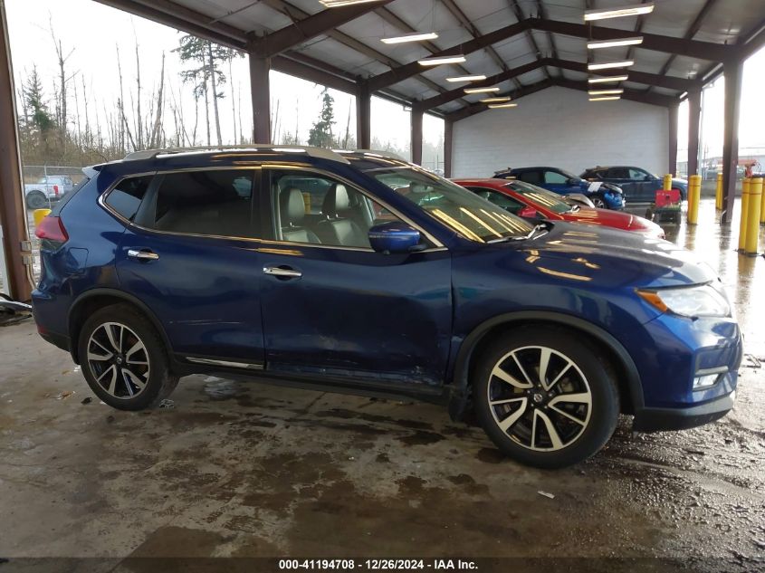 2018 Nissan Rogue Sl VIN: JN8AT2MV1JW355212 Lot: 41194708