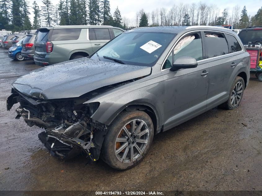 VIN WA1LAAF70HD055597 2017 AUDI Q7 no.2