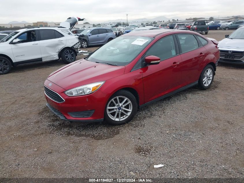 2015 FORD FOCUS SE - 1FADP3F28FL324561