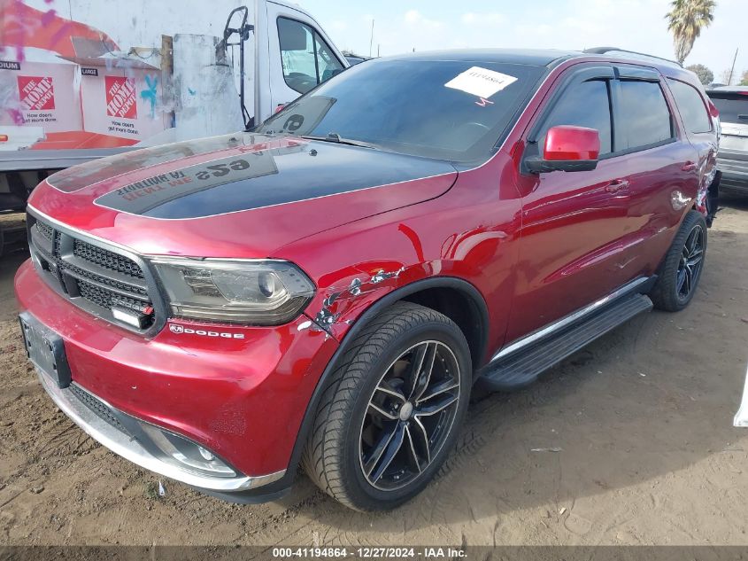 VIN 1C4RDHAG6FC760172 2015 Dodge Durango, Sxt no.2