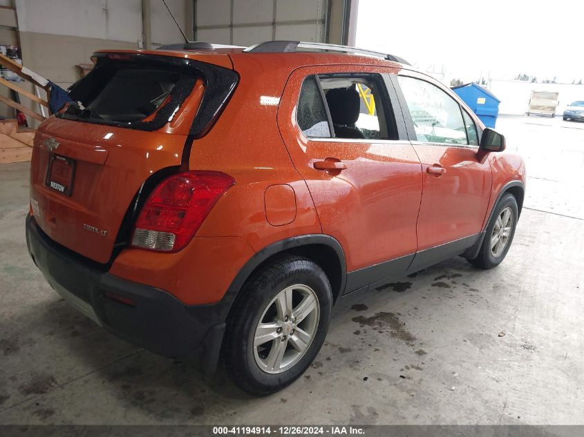 VIN KL7CJLSB3FB126907 2015 CHEVROLET TRAX no.4