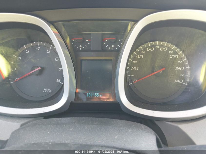 2012 Chevrolet Equinox 1Lt VIN: 2GNALDEK8C6253938 Lot: 41194944