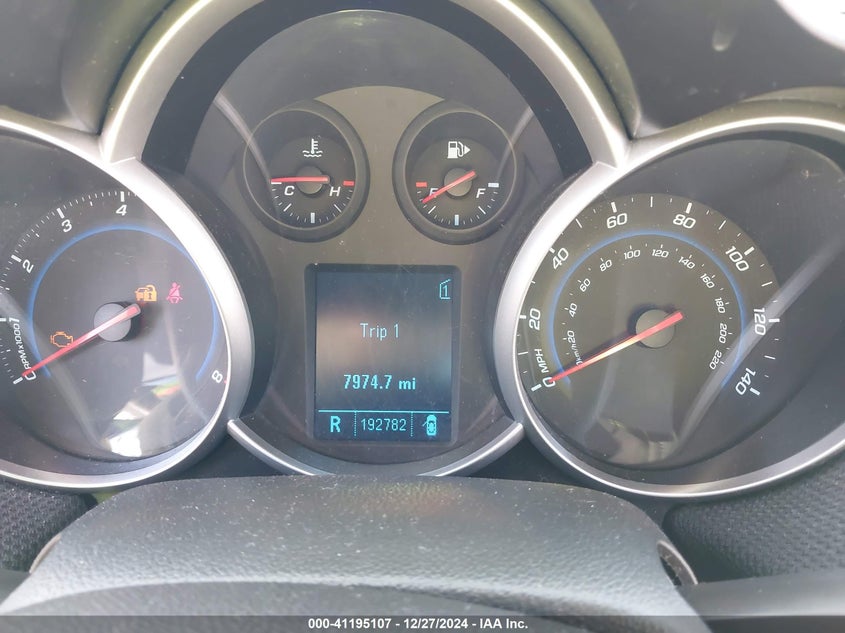 2011 CHEVROLET CRUZE VIN: 1G1PF5S91B7149512