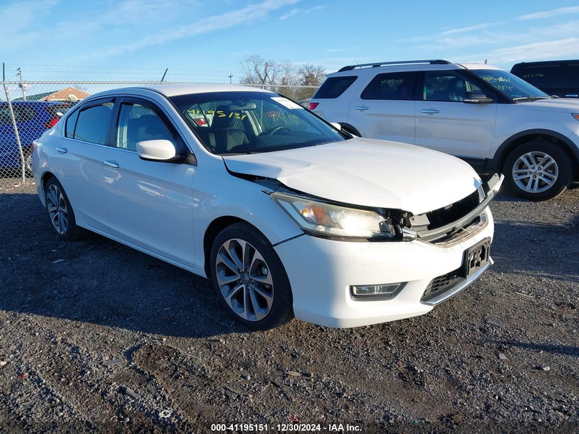 2013 HONDA ACCORD VIN: 1HGCR2F5XDA107947
