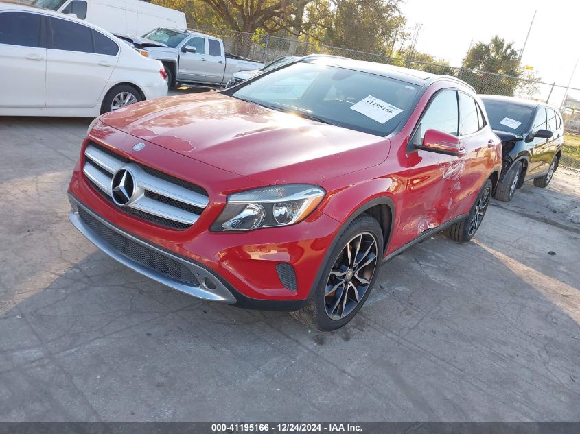 VIN WDCTG4EB8HJ299098 2017 MERCEDES-BENZ GLA 250 no.2