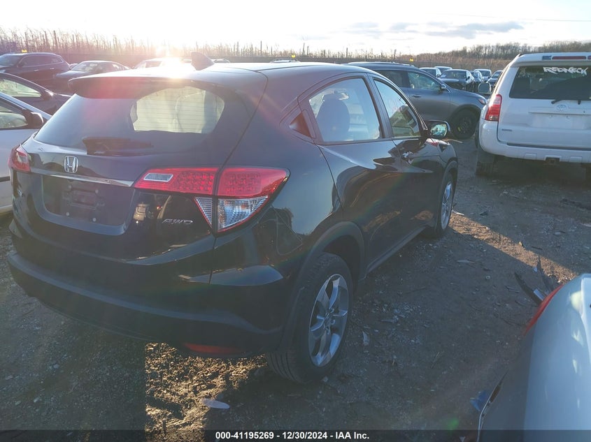 2022 HONDA HR-V VIN: 3CZRU6H38NM769857
