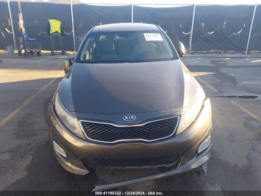 2015 Kia Optima Lx VIN: 5XXGM4A74FG401967 Lot: 41195322