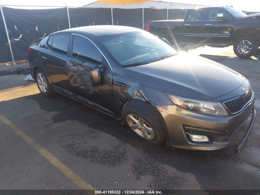 VIN 5XXGM4A74FG401967 2015 KIA OPTIMA no.1