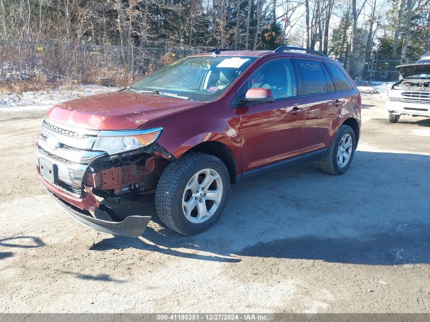 VIN 2FMDK4JCXEBA49042 2014 FORD EDGE no.2