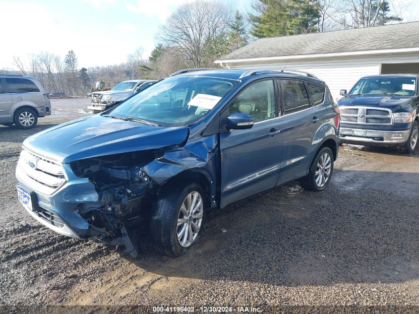 VIN 1FMCU9J9XJUC74346 2018 Ford Escape, Titanium no.2