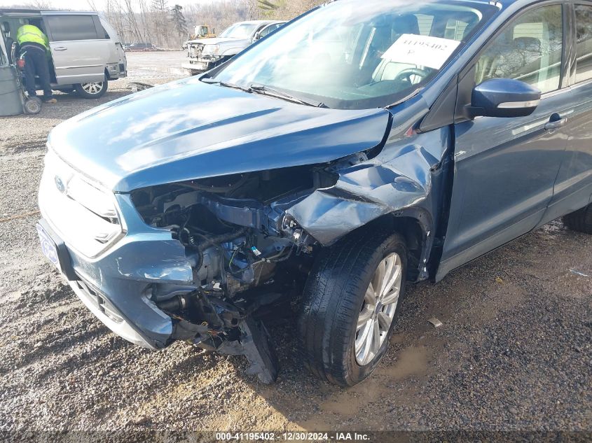 VIN 1FMCU9J9XJUC74346 2018 Ford Escape, Titanium no.6