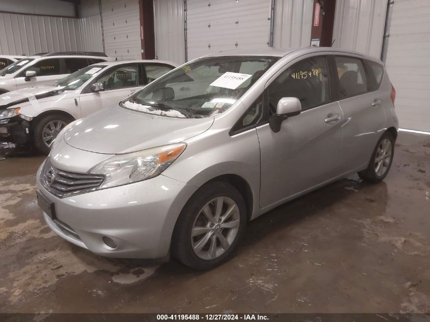 VIN 3N1CE2CP7EL368112 2014 NISSAN VERSA NOTE no.2