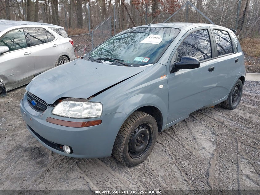 2008 CHEVROLET AVEO VIN: KL1TD66638B051757