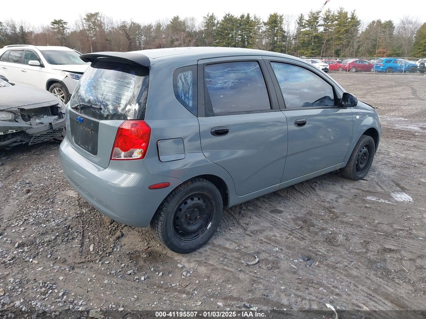 2008 CHEVROLET AVEO VIN: KL1TD66638B051757
