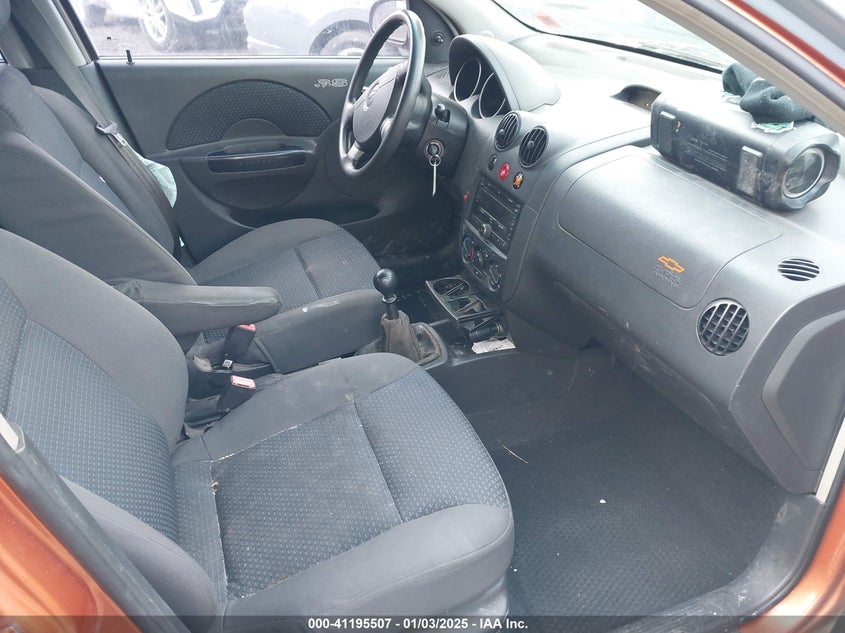 2008 CHEVROLET AVEO VIN: KL1TD66638B051757