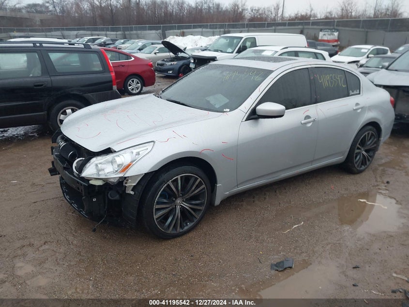 2011 INFINITI G37X VIN: JN1CV6AR8BM355351