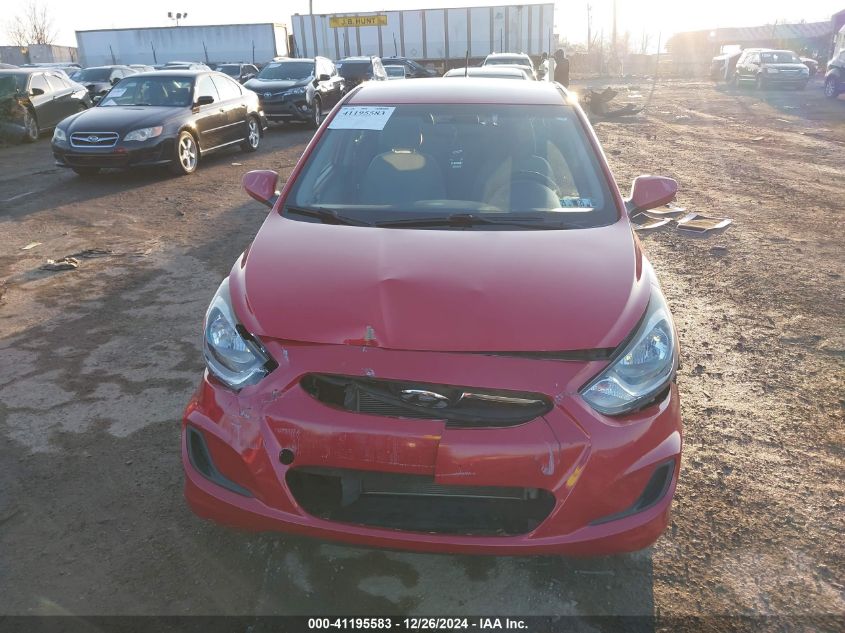 VIN KMHCT5AE8DU135555 2013 Hyundai Accent, GS no.13