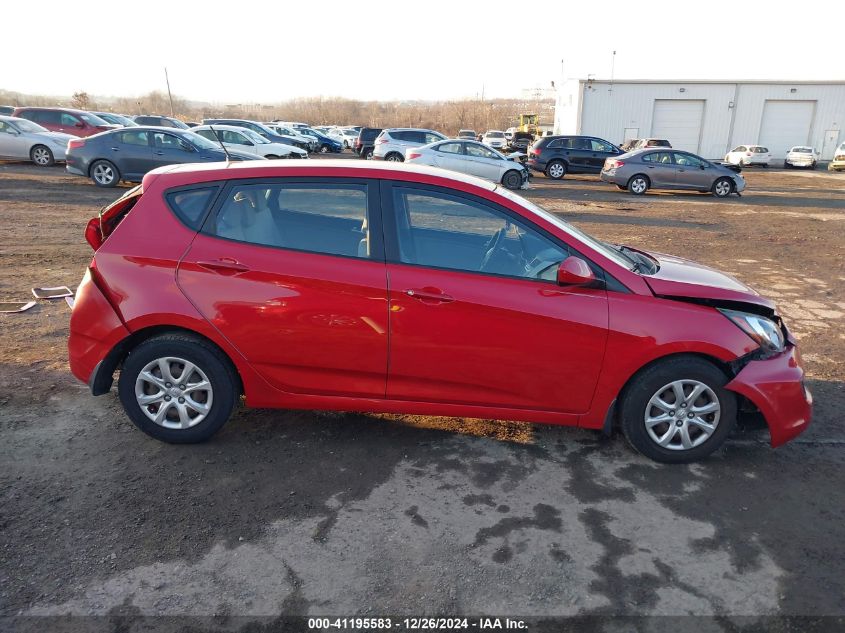 VIN KMHCT5AE8DU135555 2013 Hyundai Accent, GS no.14