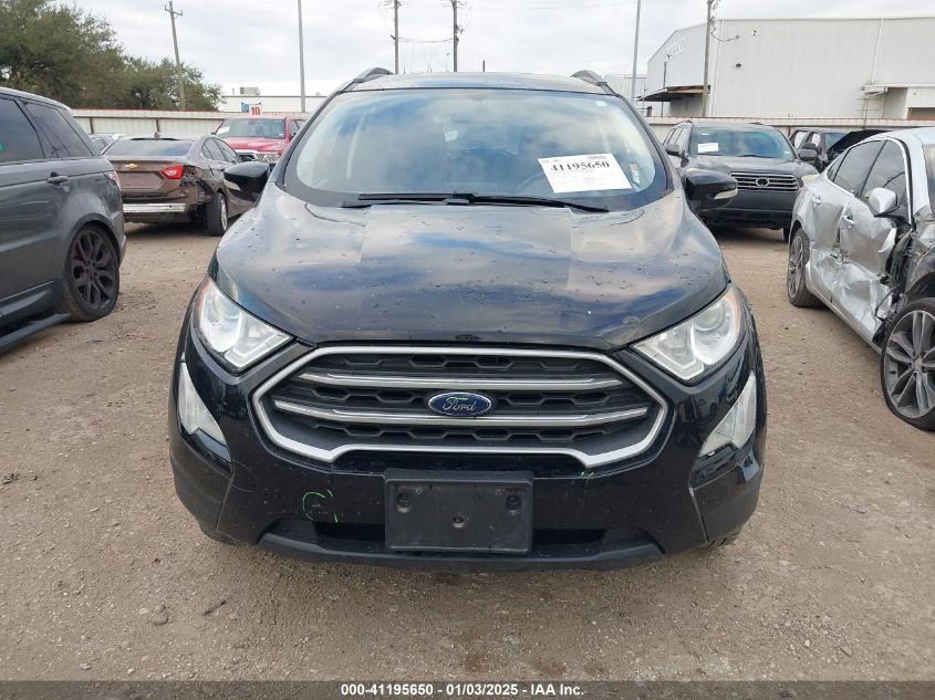 2019 Ford Ecosport Se VIN: MAJ3S2GE6KC299022 Lot: 41195650