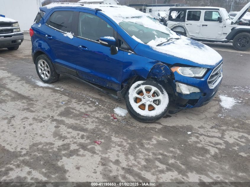 2020 Ford Ecosport Se VIN: MAJ6S3GL9LC323316 Lot: 41195653