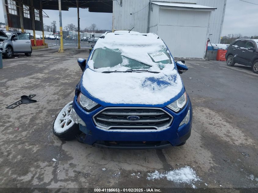 2020 Ford Ecosport Se VIN: MAJ6S3GL9LC323316 Lot: 41195653