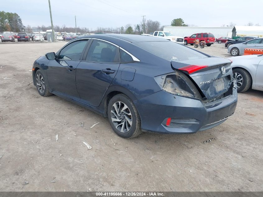 VIN 19XFC2F75GE085601 2016 Honda Civic, EX no.3