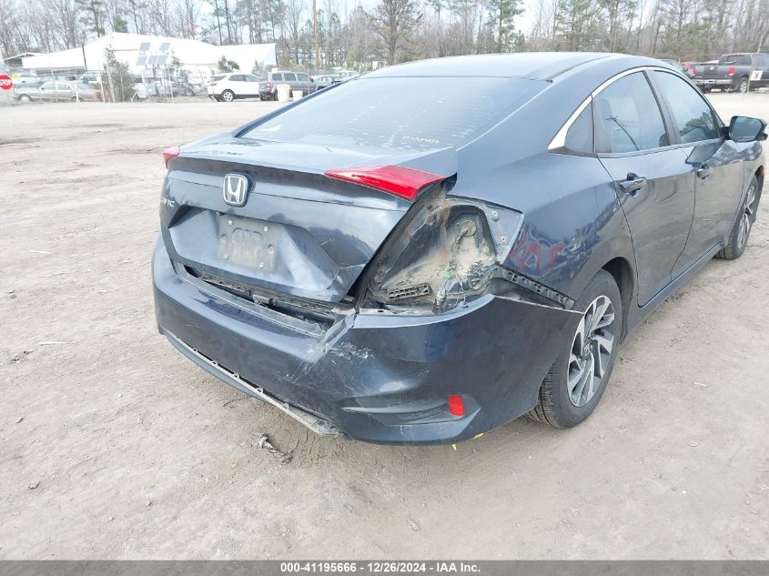 VIN 19XFC2F75GE085601 2016 Honda Civic, EX no.6