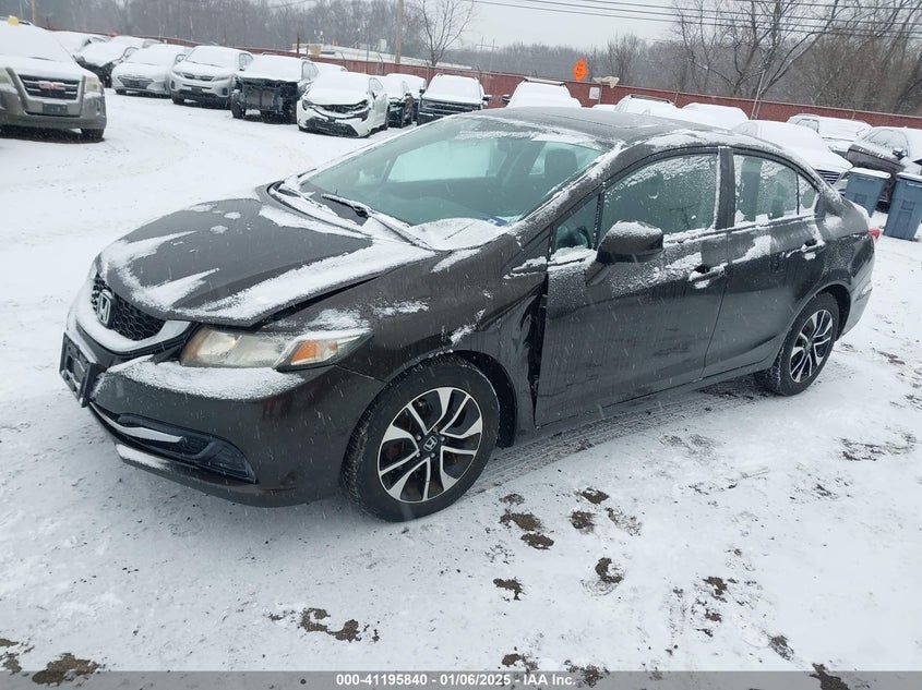 2013 HONDA CIVIC VIN: 19XFB2F88DE221937