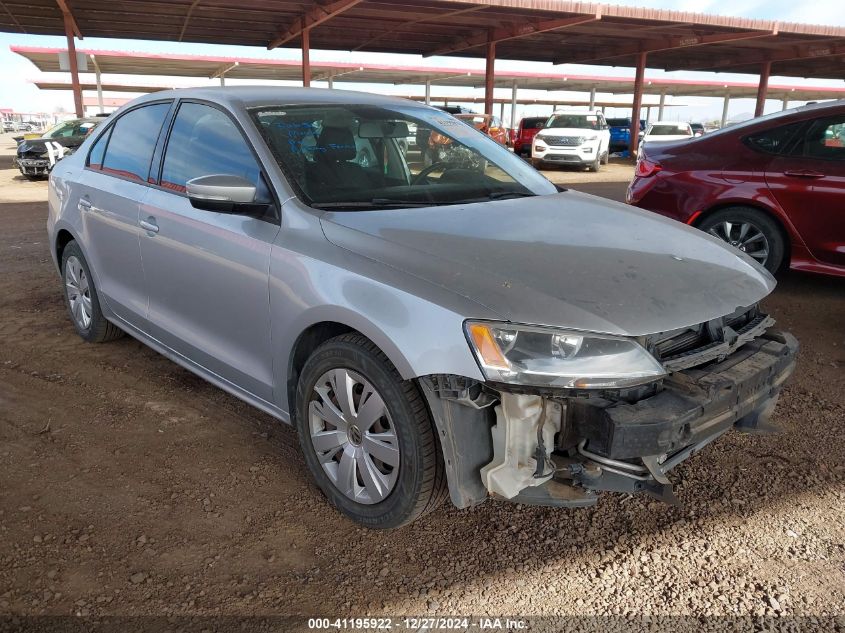 VIN 3VWD17AJ1EM241842 2014 Volkswagen Jetta, 1.8T Se no.1